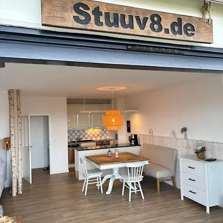 Stuuv 8 - In - Ostseeblick & Strandlage - 50 M 아파트 샬베우츠